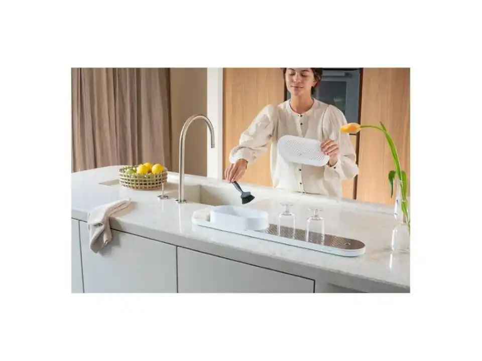 Sinkstyle, organiser set 2 pezzi - mineral fresh white