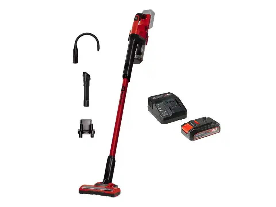 Aspirapolvere senza filo te-sv 18 li-solo con batteria e caricabatterie