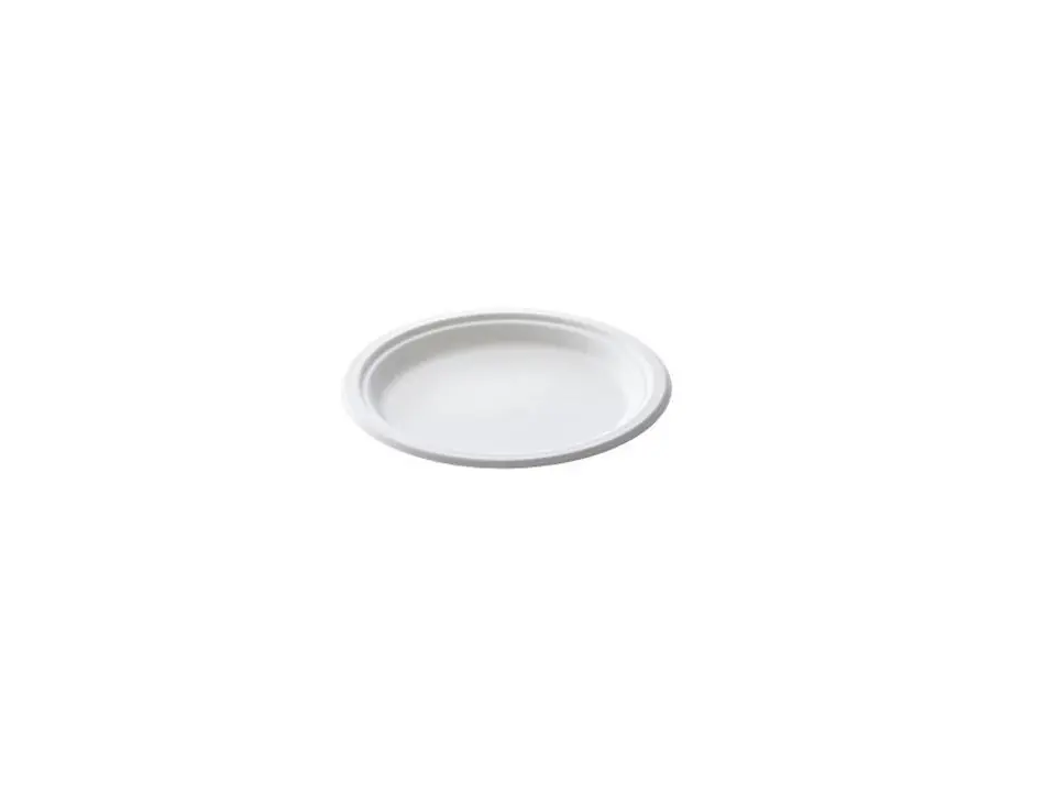 Piatto bio rotondo ø26 cm, 50 pezzi