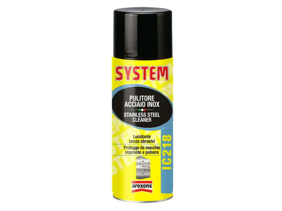 System ic218 pulitore acciaio inox, 400 ml