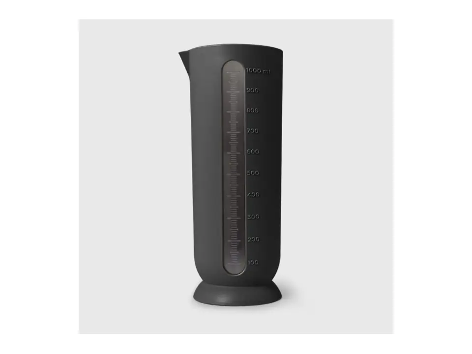 Qb, caraffa l 1 lt - carbon black