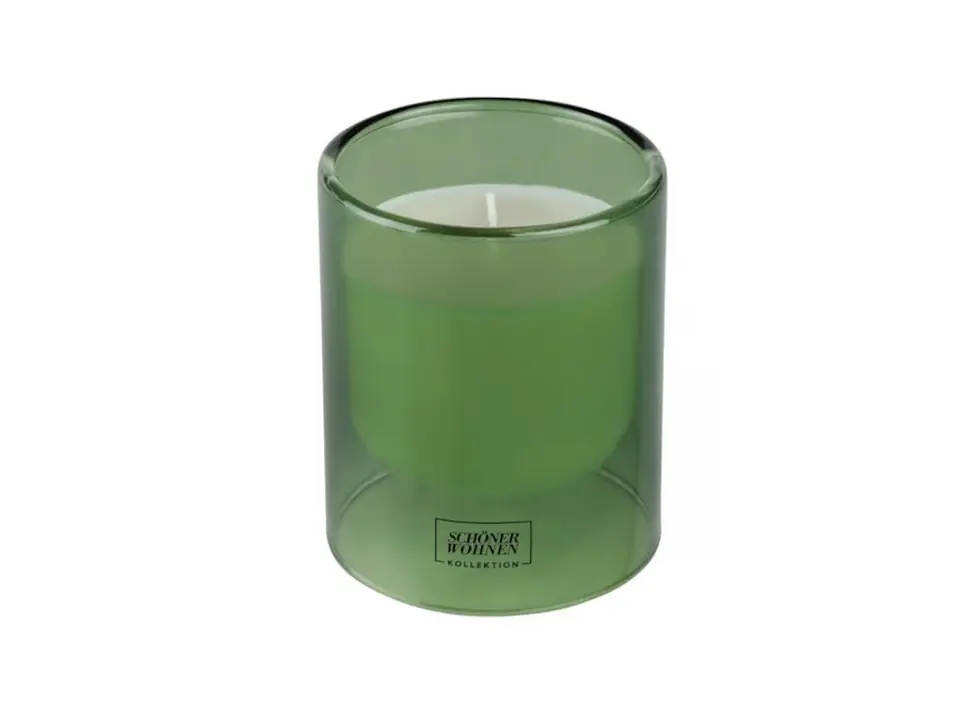 Candela profumata l, basil verde