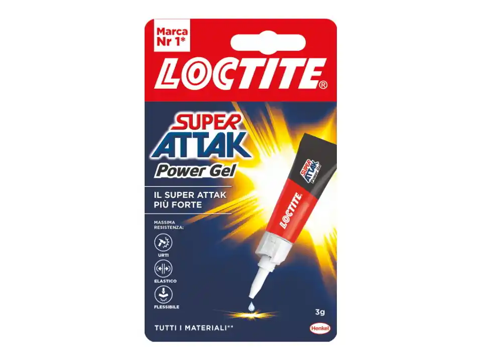 Loctite super attak power gel 3g