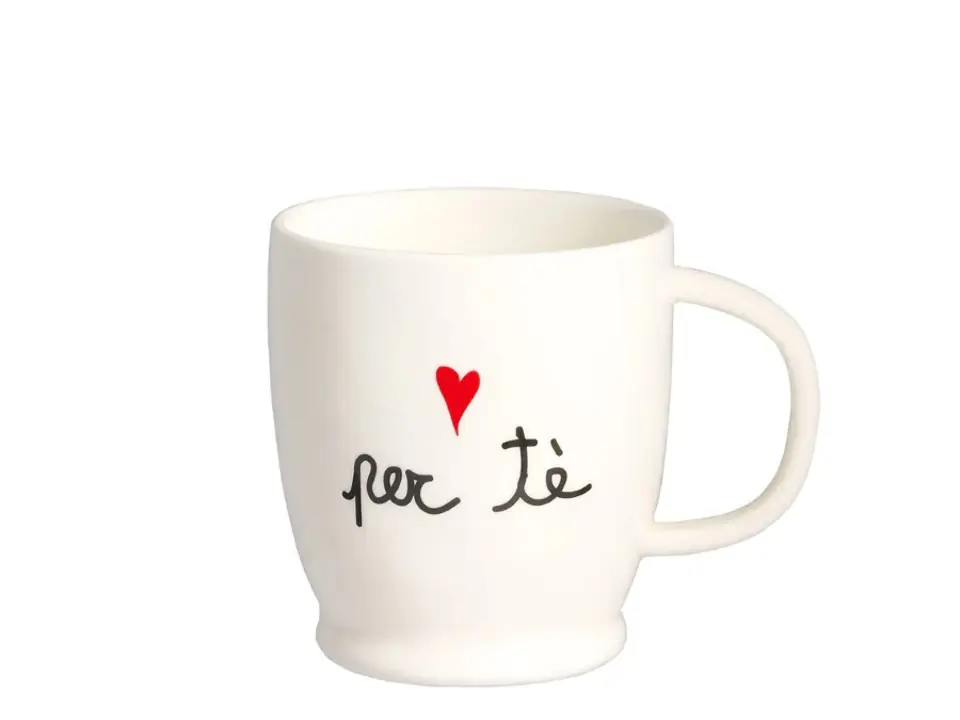 Mug bianca per tè, 510 ml