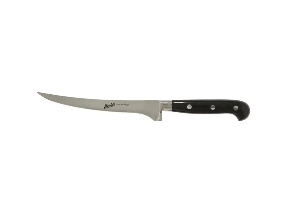 Adhoc, coltello sfilettare 18 cm - nero