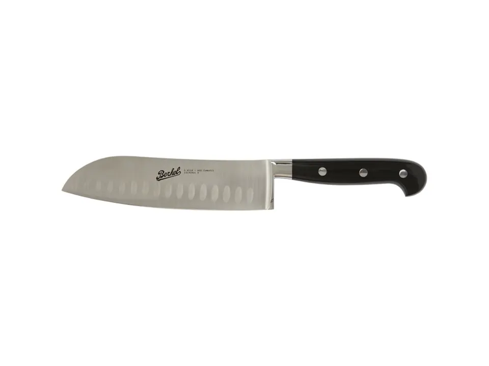 Adhoc, coltello santoku 18 cm - nero