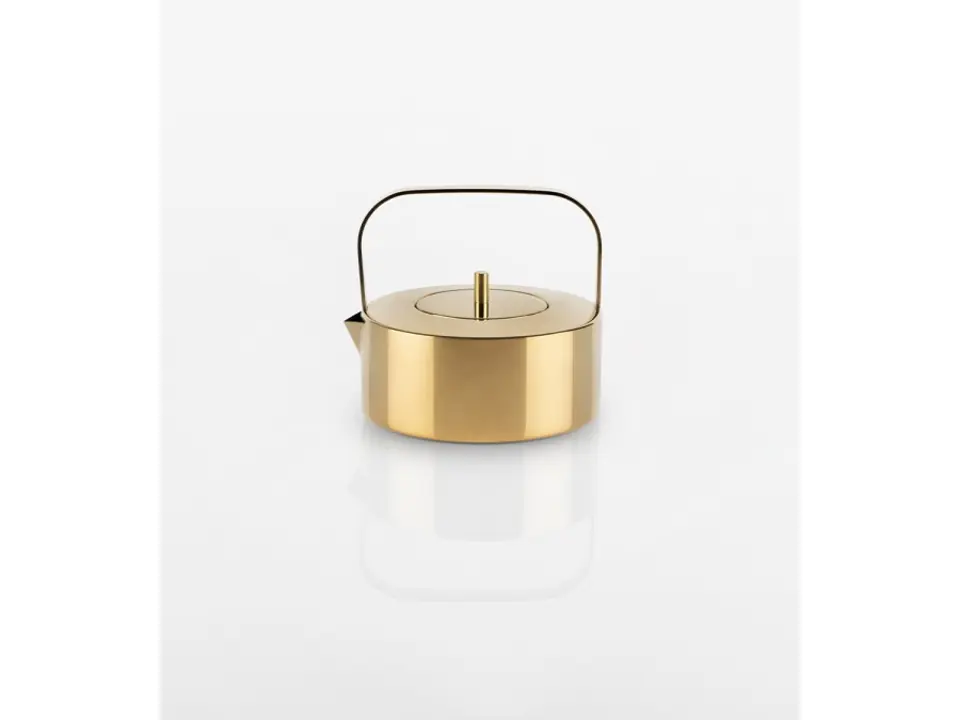 Materials, bollitore pvd oro, ø 16 cm