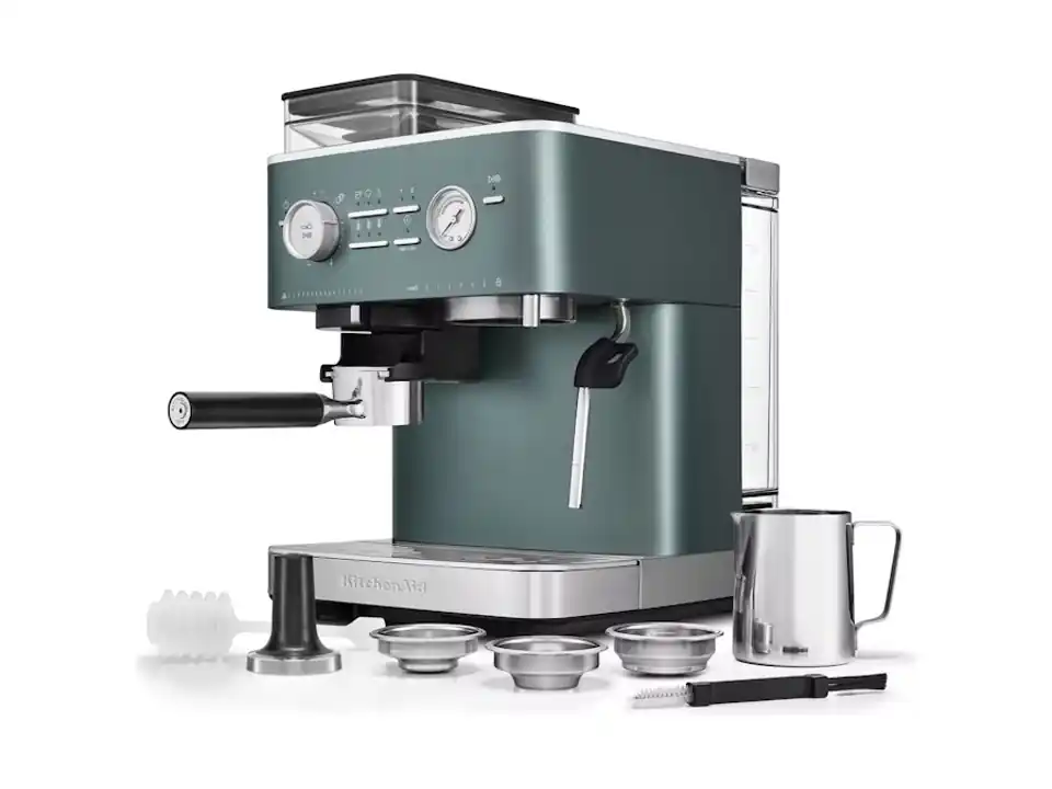 Macchina per caffè espresso semi-automatica con macinacaffè - juniper