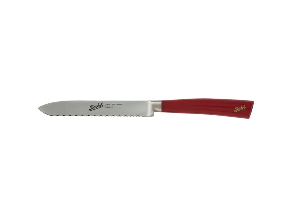 Elegance, coltello multiuso 12 cm - rosso
