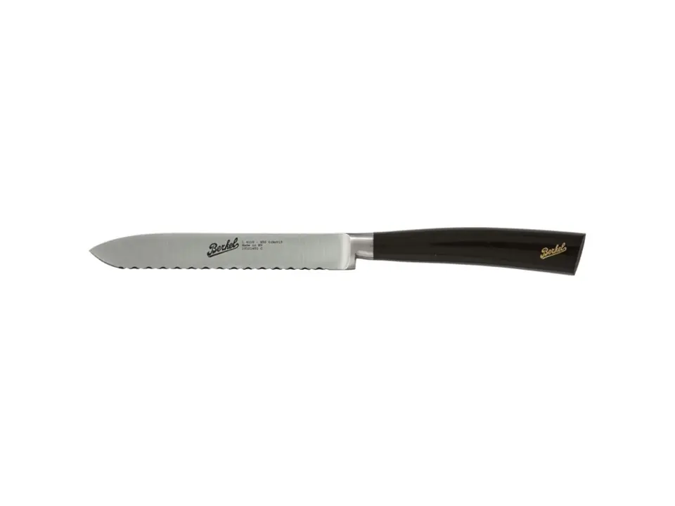 Elegance, coltello multiuso 12 cm - nero