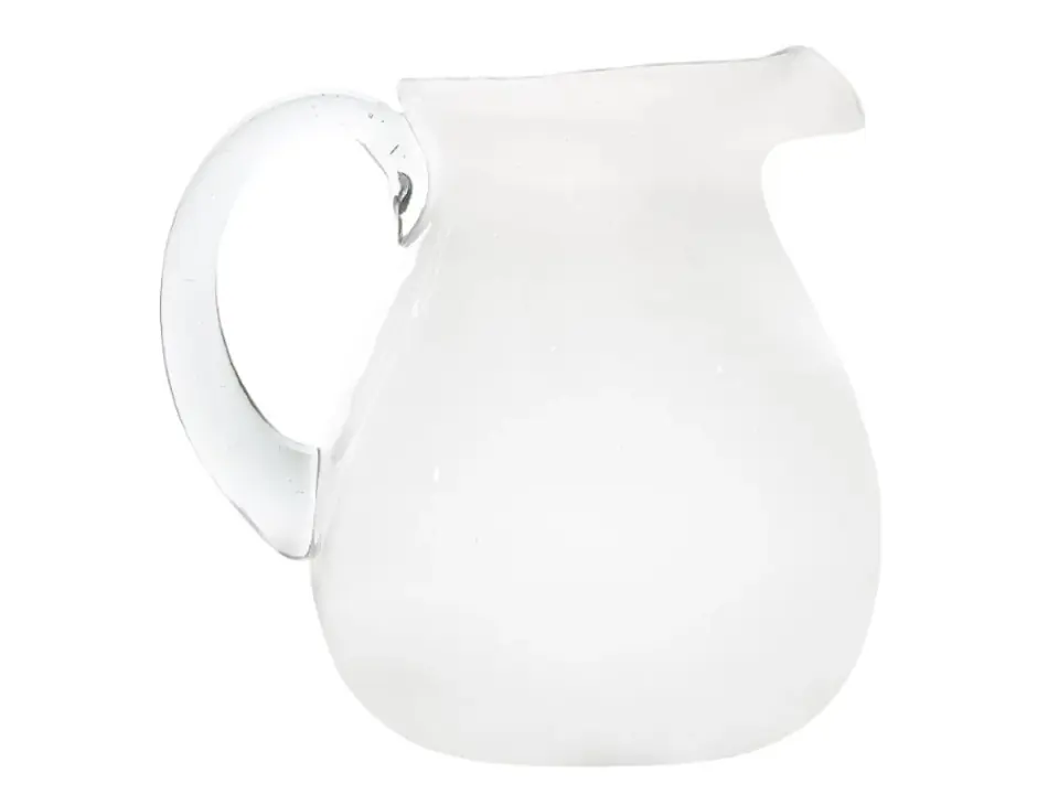 Pitcher - white solid