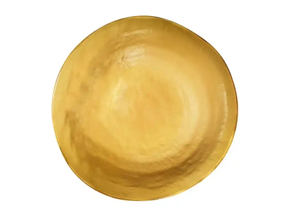 Mediterraneo, piatto fondo giallo 24 cm