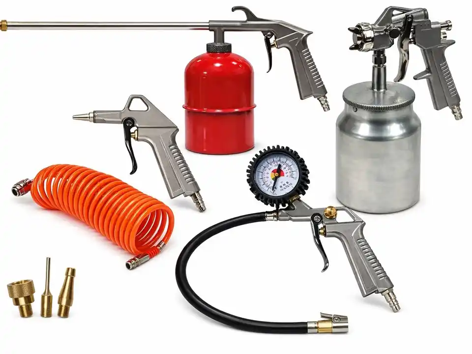 Kit 8 accessori per compressore abac