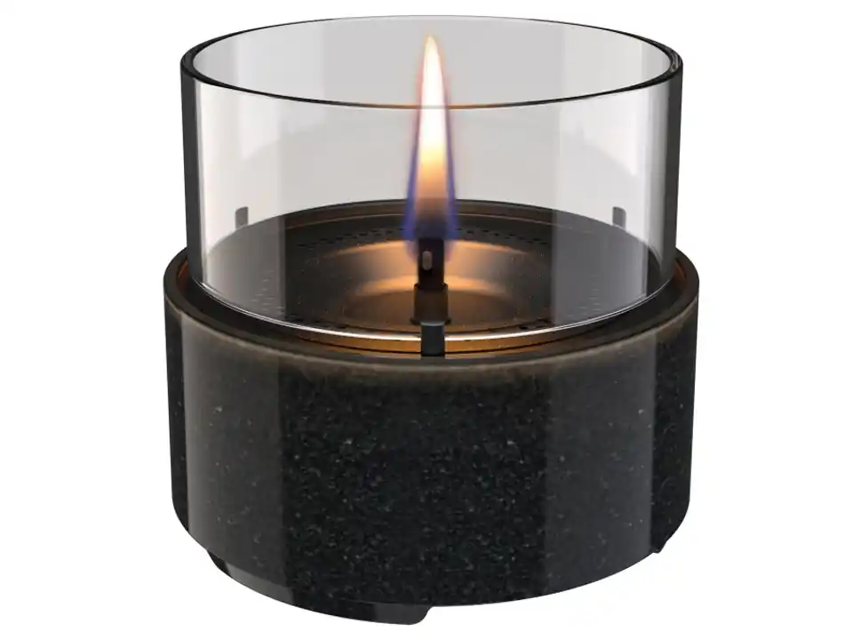 Cafè 14, candela ricaricabile ø14,2x13,5 cm - nero