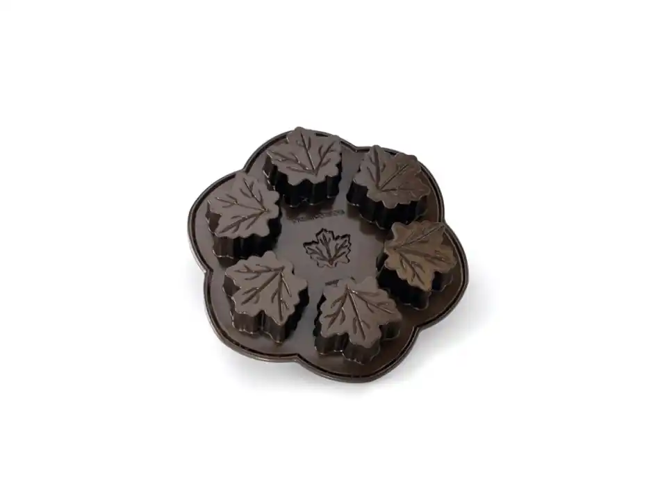 Stampo mini torte forma di foglia