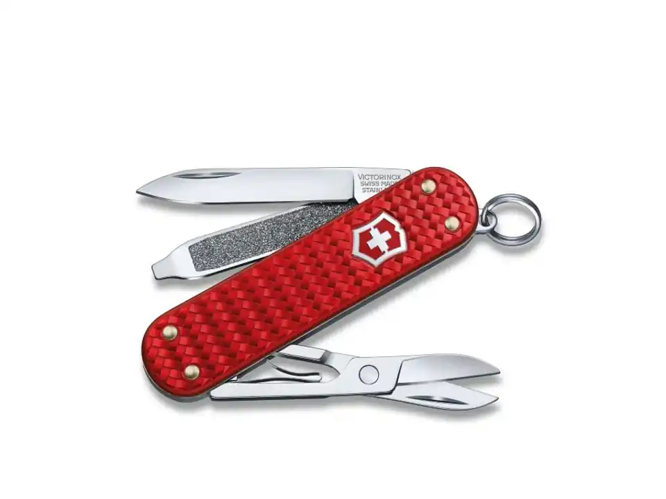 Classic precious alox, coltellino rosso