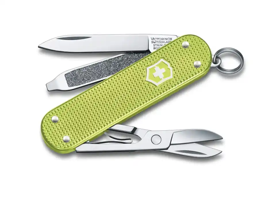 Classic alox, coltellino verde lime
