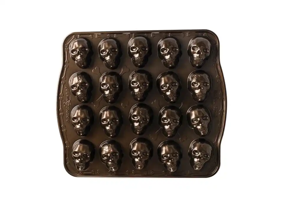 Stampo 20 mini torte skull bites