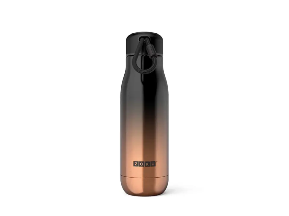 Stainless steel, bottiglia termica in acciaio 500 ml - gold ombre