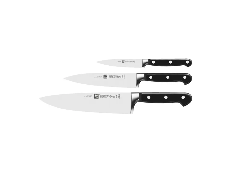 Professional s, set di coltelli - 3 pz