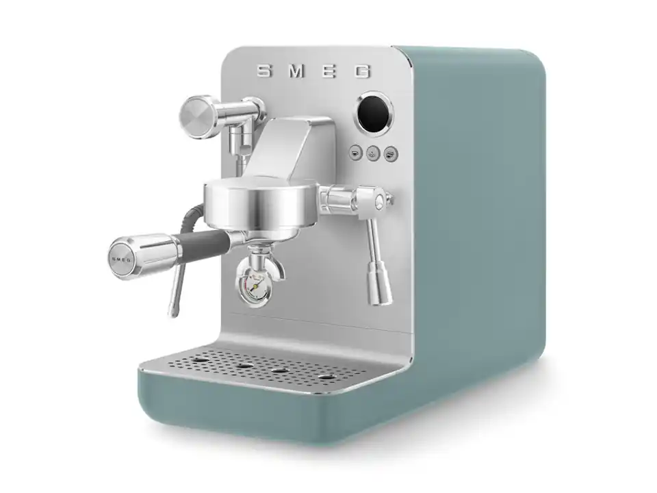 Macchina da caffè espresso minipro, verde smeraldo