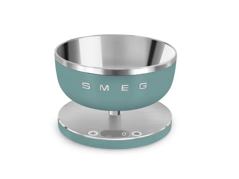 Bilancia da cucina digitale verde smeraldo opaco