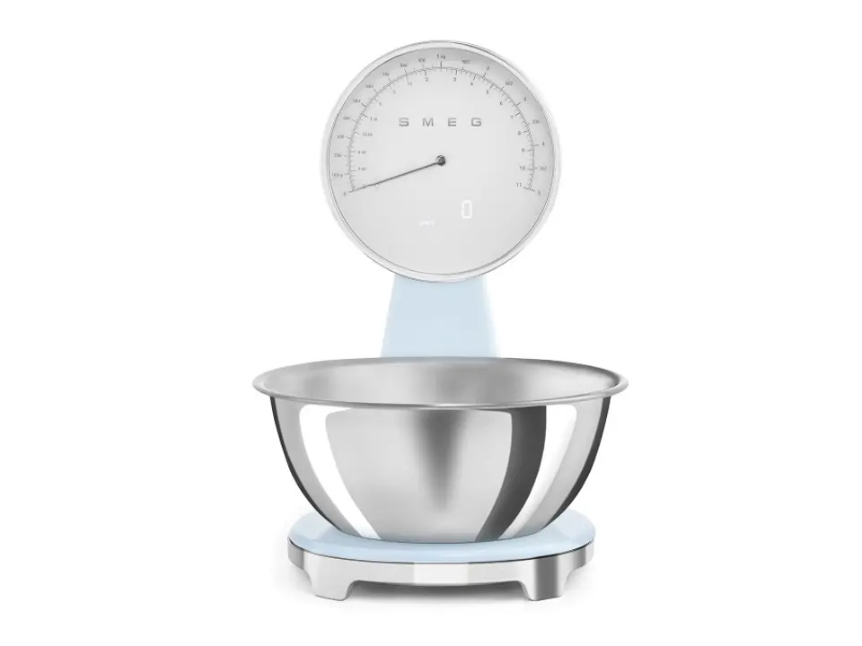 Bilancia da cucina azzurra