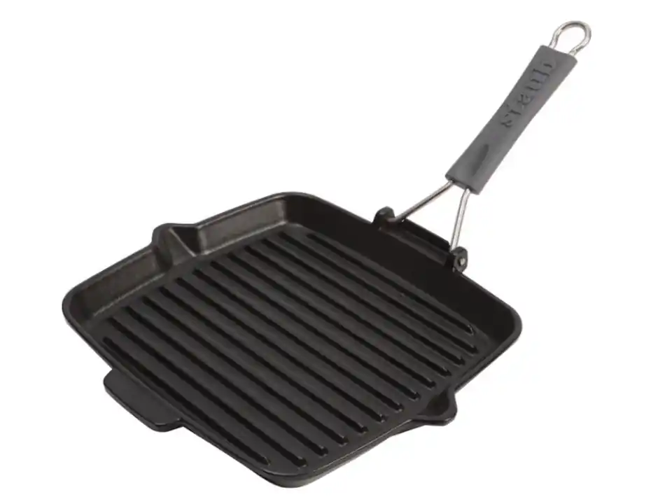 Bistecchiera 24x24 nera