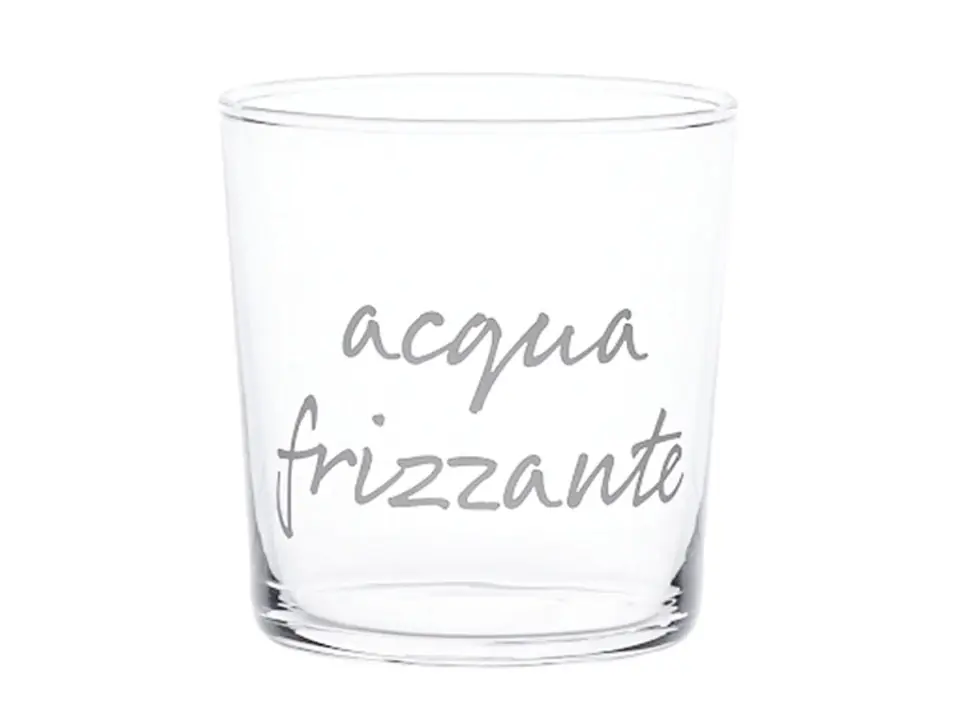 Bicchiere acqua frizzante, 35,5 cl