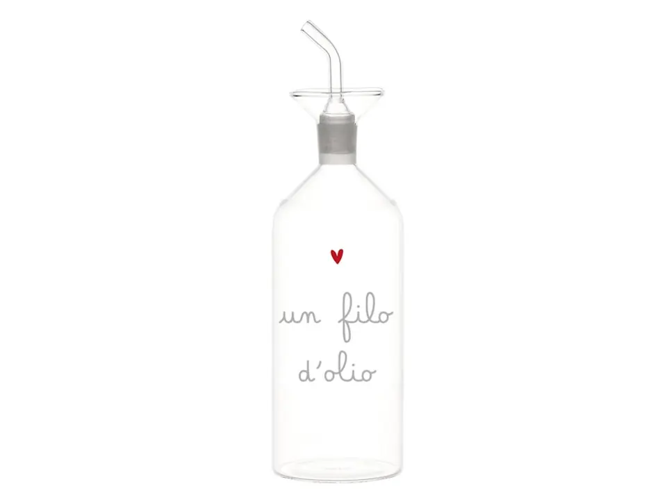 Bottiglia olio un filo d‘olio cuore 500ml