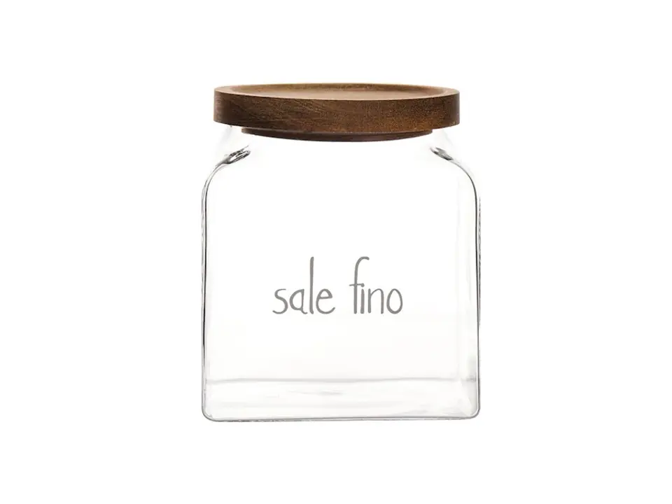 Barattolo sale fino 12x12x14 cm