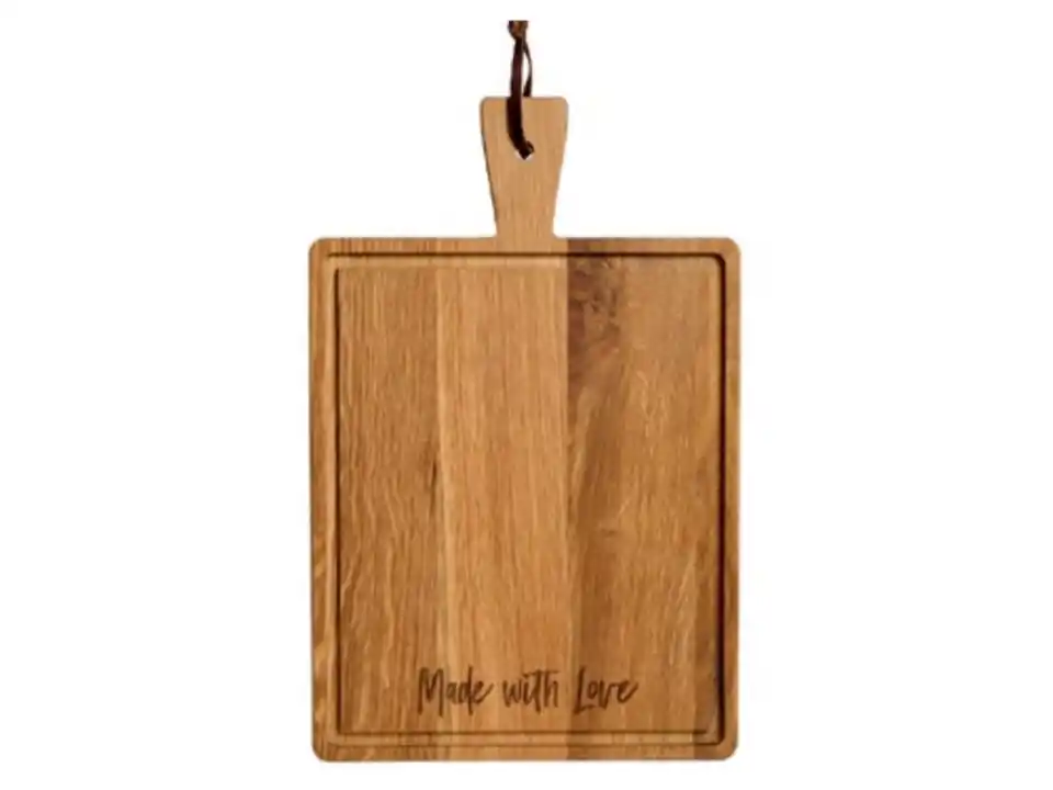 Tagliere made with love, 43x30x1,9 cm