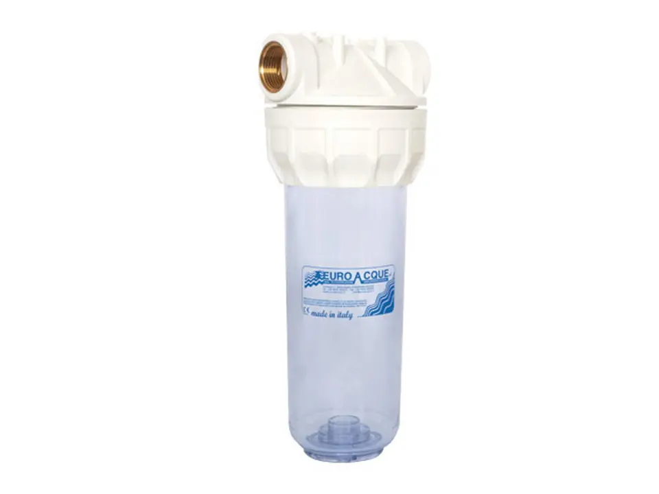 Filtro in plastica, 1"f, 10"staffabile