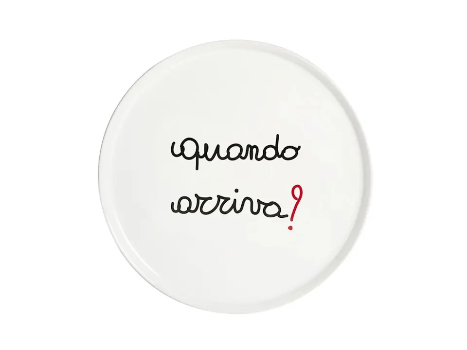Piatto pizza quando arriva, ø 31,5 cm