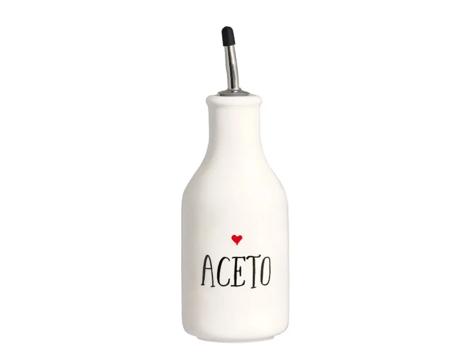 Bottiglia aceto cuore, 600ml