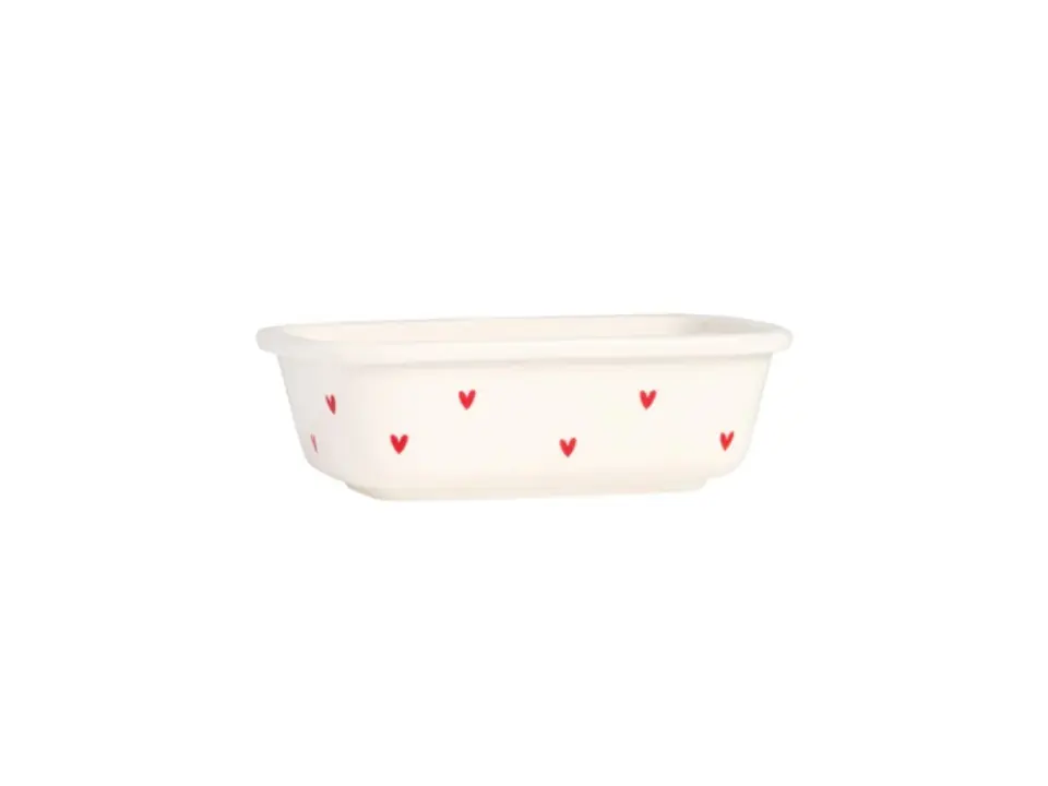 Contenitore cuori - tg. s 14x10x4.3cm