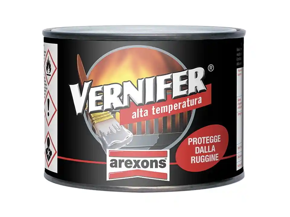 Vernifer alta temperatura nero, 250 ml