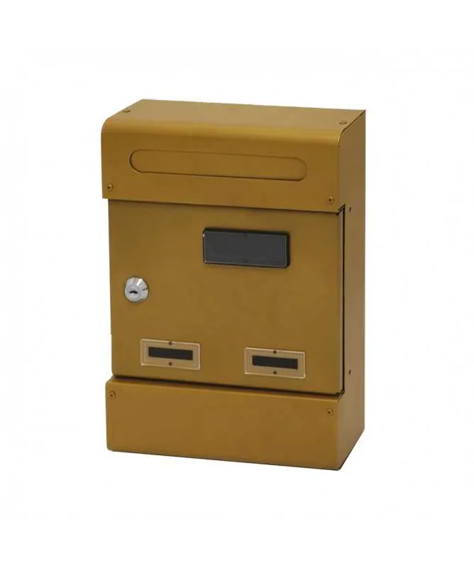 Cassetta postale in acciaio 28x8x38h