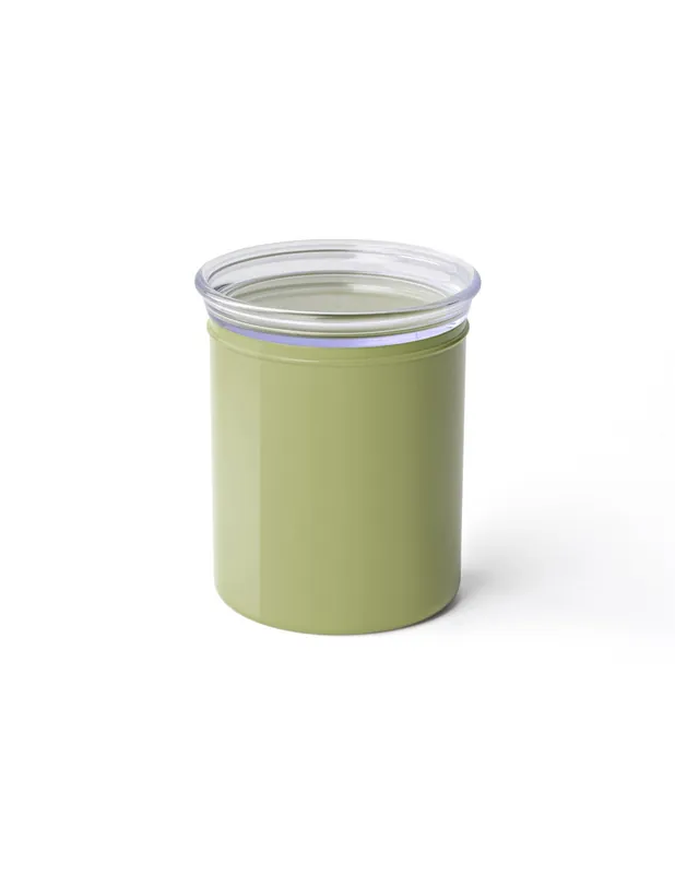 Contenitore ermetico 12,5x14 cm 1000 cc colore Verde Salvia