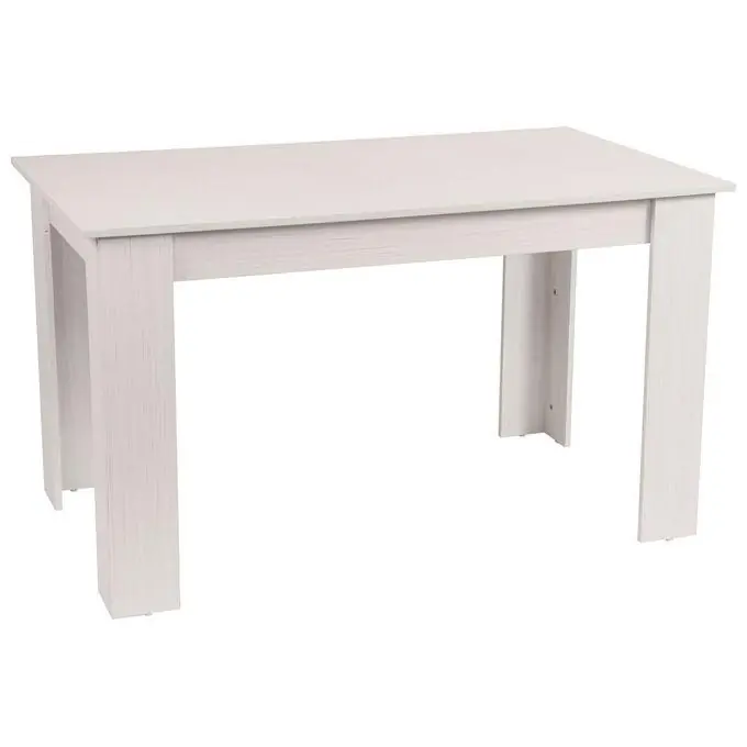 Tavolo fisso bianco 130x75x75 cm