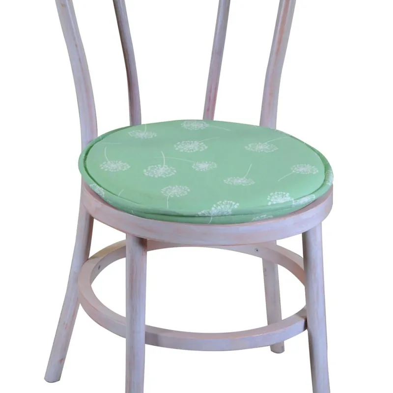 Cuscino sedia verde 40x40x4