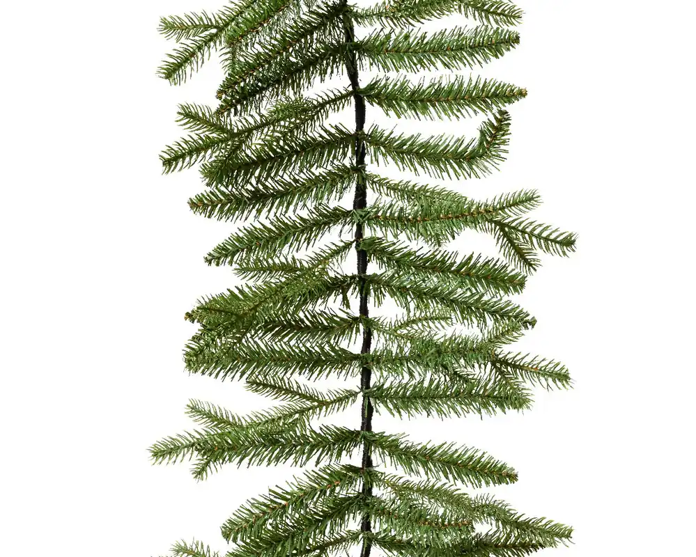 Ghirlanda verde per interni ed esterni dia30cm x Lun.270cm