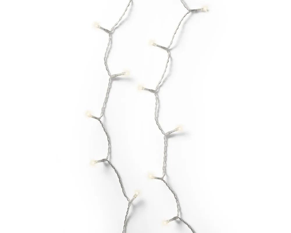 Luci LED fisse BO esterne 350 cm bianco caldo