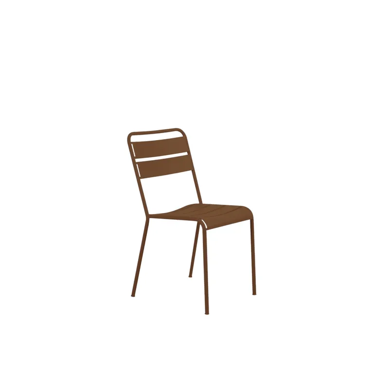Sedia Twist terracotta TW100