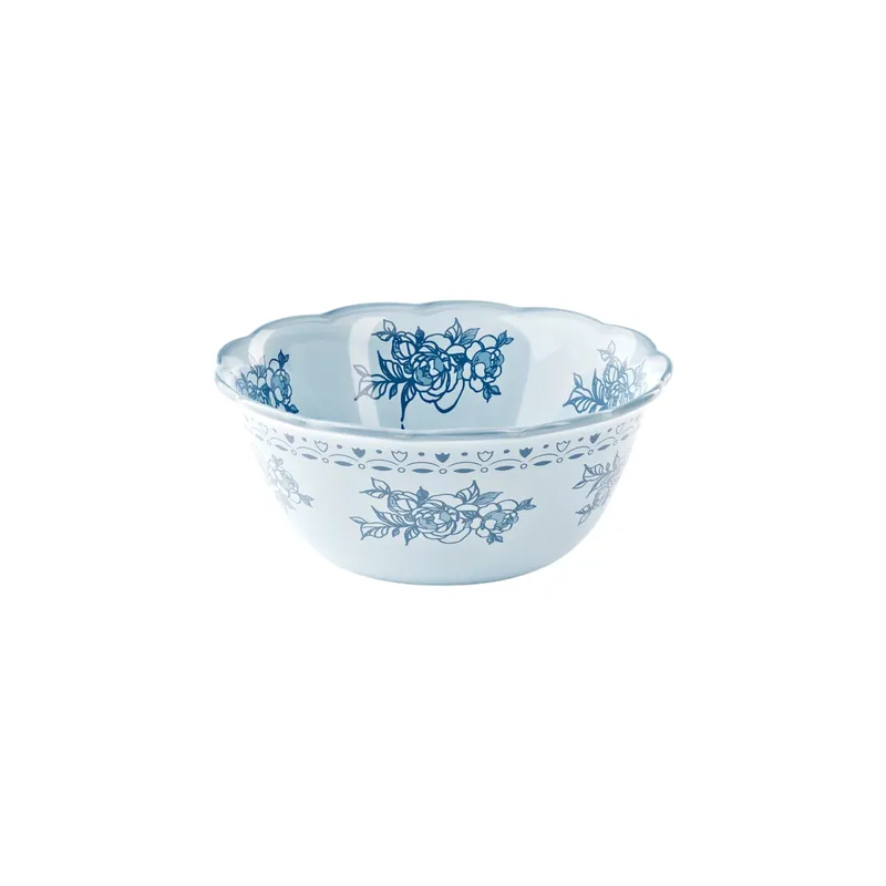 Contenitore Ø22 cm Josephine celeste polvere
