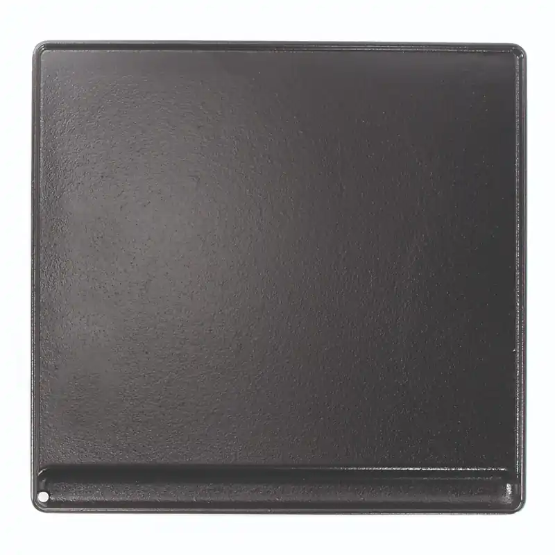 Piastra in ghisa 40x43 cm liscia