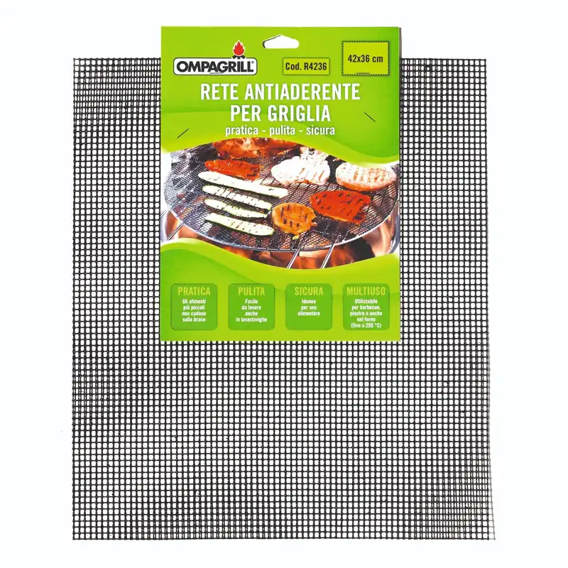 Rete antiaderente per griglia 42x36