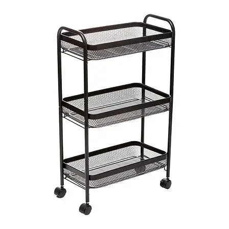 Carrello da cucina rettangolare 46,5x26,5x79,6 cm