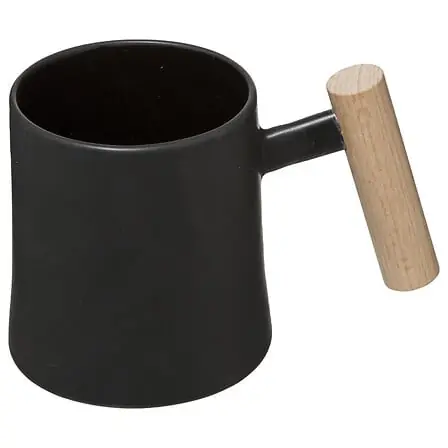 Mug in faience 37 cl, 14,4 x 8,2 x 9,5 cm