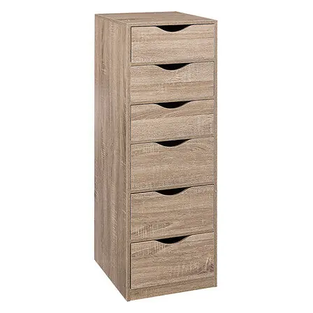 Cassettiera sospesa per scrivania 38x33x100 cm